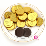 Chocolate Candy Manufacturer - Custom Golden Coins Milk Round