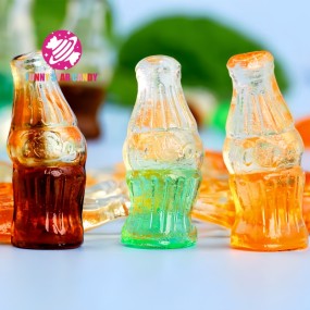 Gummy Candy Manufacturer - Wholesale Bulk 4D Cola Soda Bottle