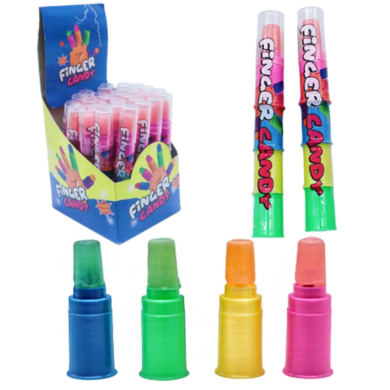 Hard Candy Manufacturer - Funny Mix Colorful Finger Hard