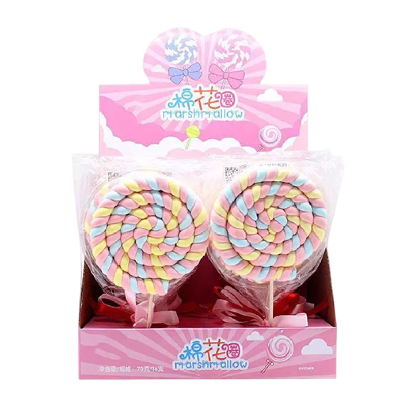 Marshmallow Manufacturer - Wholesale OEM Design Big Lollipop