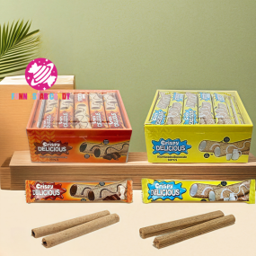 Biscuit Factory - Golosinas Crispy Milk Chocolate Puffed