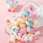 棉花糖生产厂家-厂家直供清真立方彩虹