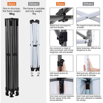 Pop up Gazebo Manufacturer - OEM/ODM Custom Steel 10x15 20x20 Waterproof