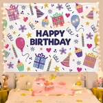 PVC Vinyl Banner Manufacturer - OEM/ODM Custom Colorful Printing Birthday Backdrop