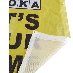 Mesh Banner Manufacturer - OEM/ODM Custom Outdoor Wall One Side Printed Pvc