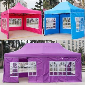 Gazebo Tent Manufacturer - OEM/ODM Custom 10x10 Steel with Window Easy Set-Up
