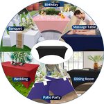 Advertising Table Cover Manufacturer - OEM/ODM Custom 6ft Stretch Print Polyester