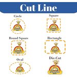 Vinyl Sticker Manufacturer - OEM/ODM Custom Die Cut Waterproof Company Logo