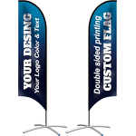 Windproof Flag Manufacturer - OEM/ODM Custom Outdoor Flying Beach Banners