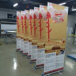 Roll up Banner Manufacturer - OEM/ODM Custom Sturdy Base Retractable Mechanism