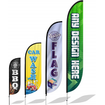 Feather Flag Manufacturer - OEM/ODM Custom Outdoor Printed Teardrop with Base