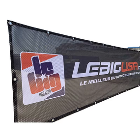Mesh Fabric Banner Manufacturer - OEM/ODM Custom for Construction Sites Fence