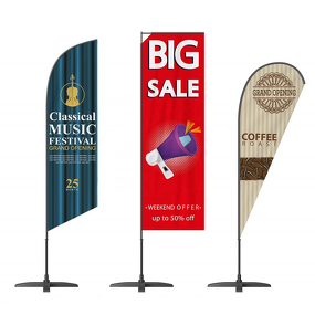 Feather Flag Manufacturer - OEM/ODM Custom Tear Drop Flying Advertising Banner