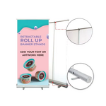 Roll up Banner Manufacturer - OEM/ODM Custom Sturdy Base Retractable Mechanism