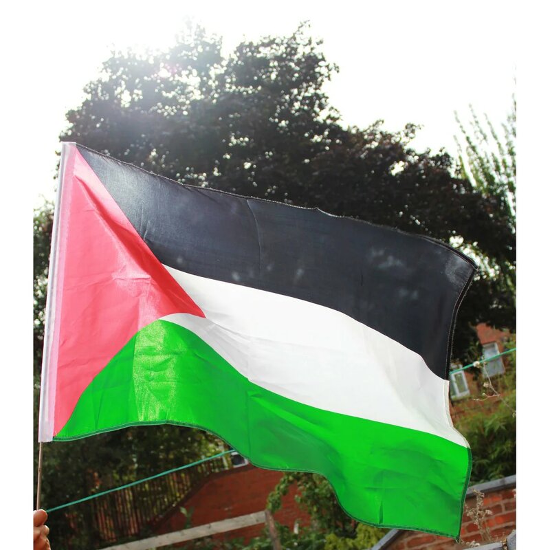 Palestine Flag Manufacturer - OEM/ODM Custom 3x5 ft Polyester Fabric National