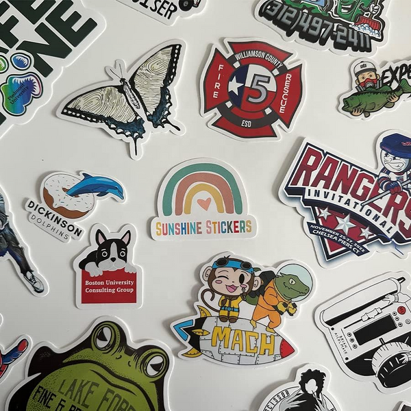 Vinyl Sticker Manufacturer - OEM/ODM Custom Die Cut Waterproof Company Logo