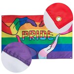 Patriotic Flag Manufacturer - OEM/ODM Custom 4th July Mason Jar Square Polyester