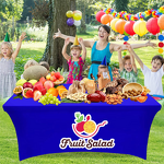 Stretch Table Cover Manufacturer - OEM/ODM Custom 6ft Graphic Print Polyester