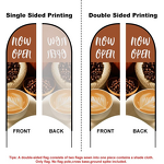 Windproof Flag Manufacturer - OEM/ODM Custom Double-Sided Outdoor Feather Banner