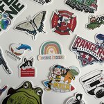 Vinyl Sticker Manufacturer - OEM/ODM Custom Die Cut Kiss Cut Logo Label