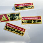 Car Magnet Manufacturer - OEM/ODM Custom Student PVC Reflective Bumper Sticker