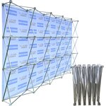 Backdrop Stand Manufacturer - OEM/ODM Custom 10x10ft Portable Aluminum Pop-up