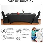 Table Cover Manufacturer - OEM/ODM Custom Logo 6ft Stretch Full Color Graphic