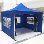 Gazebo Tent Manufacturer - OEM/ODM Custom 10x10 Steel with Window Easy Set-Up