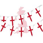 St George's Cross Bunting Manufacturer - OEM/ODM Custom 2 Pack Double Sided