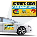 Car Magnet Manufacturer - OEM/ODM Custom Die Cut Magnetic Weatherproof Bumper