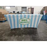 Table Cover Manufacturer - OEM/ODM Custom Logo 6ft Stretch Full Color Graphic