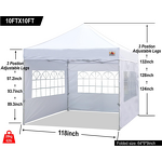 Gazebo Tent Manufacturer - OEM/ODM Custom 10x10 Steel with Window Easy Set-Up