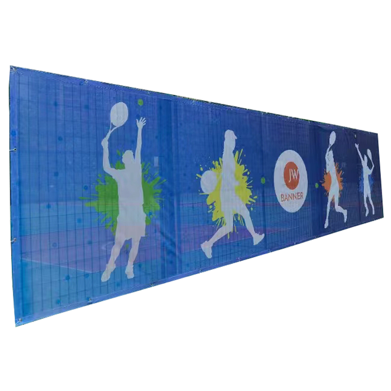 Fence Mesh Banner Manufacturer - OEM/ODM Custom Outdoor Weather Proof Pvc Vinyl