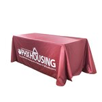 Stretch Table Cover Manufacturer - OEM/ODM Custom 6ft Rectangular Logo Printing
