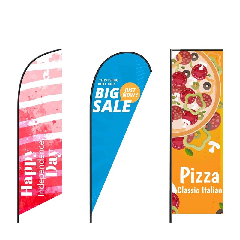Feather Flag Manufacturer - OEM/ODM Custom Outdoor Windproof Advertising Banner