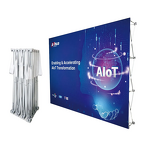 Collapsible Display Manufacturer - OEM/ODM Custom 10ft Aluminum Shelves with Lights