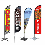 Promotional Flag Manufacturer - OEM/ODM Custom Large Business Feather Banner