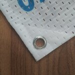 Mesh Fence Banner Manufacturer - OEM/ODM Custom Polyester Fabric Wind-resistant