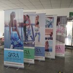 Roll up Banner Manufacturer - OEM/ODM Custom for Retail Displays Vibrant Color