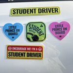 Car Magnet Manufacturer - OEM/ODM Custom Student PVC Reflective Bumper Sticker