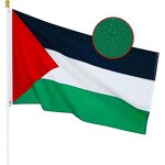 Palestine Flag Manufacturer - OEM/ODM Custom 3X5Ft Waterproof Polyester Flags