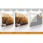 Pop-up Display Stand Manufacturer - OEM/ODM Custom 10x8ft Aluminum with Fabric