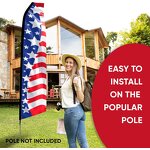 Beach Flag Manufacturer - OEM/ODM Custom Outdoor Advertising Flying Banner