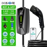 Portable EV Charger Manufacturer - OEM/ODM Custom 7-22kw Type 2 Fast Mobile