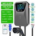 Wallbox Charger Manufacturer - OEM/ODM Custom Smart 7-22kw Gb/t Type 2