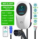 EV Charger Manufacturer - OEM/ODM Custom 22kw Type 2 3 Phase Wallbox