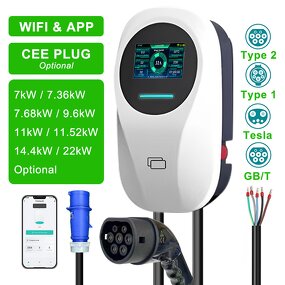 EV Charger Manufacturer - OEM/ODM Custom 22kw Type 2 3 Phase Wallbox