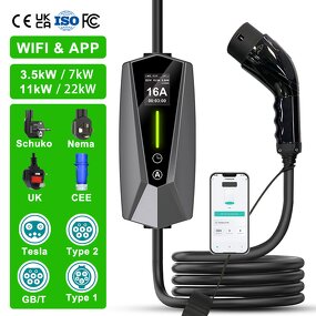 EV Charger Manufacturer - OEM/ODM Custom 3.5-7kw Type2 Ip67 Level 2