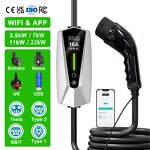 Portable EV Charger Manufacturer - OEM/ODM Custom 3.3-22kw Type2 Tuya Fast