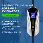 EV Charger Manufacturer - OEM/ODM Custom 7.5-19.2kw 3 Phase Portable Nacs